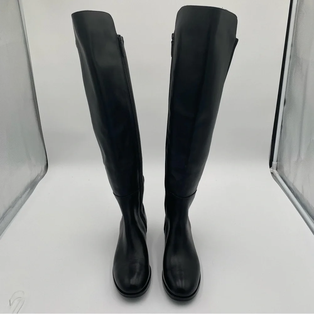Cole Haan Chase Tall Leather Over The Knee High Riding Boots Shoes‎ 6.5 (NWOT)
